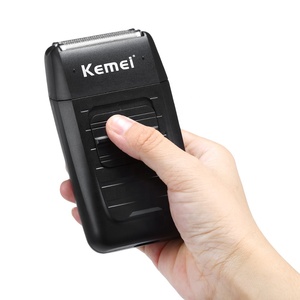 Kemei-1102 Rechargeable Cordless <strong>Shaver</strong> for Men Floating Beard <strong>Shaver</strong> Machine Twin Blade <strong>Face</strong> Care Multifunction Strong Trimmer - Product Image 6