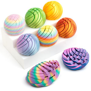 Pelota Antiestrés Impresa <span class=keywords><strong>en</strong></span> 3D Vashine, Pelota Transformable Flexible Impresa <span class=keywords><strong>en</strong></span> 3D, Juguete Sensorial Antiestrés para Oficina y Hogar - Product Image 5