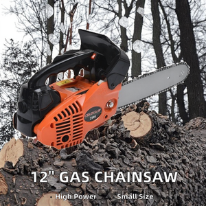 25.4CC Gasoline Top Handle Chainsaw Portable 2-Stroke Gas <strong>Powered</strong> Wood Cutting <strong>Saws</strong> for DIY Tree Care Customizable OEM - Product Image 2