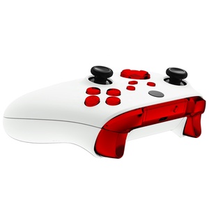 Boutons de remplacement chromés rouges personnalisés pour manettes Xbox Series X S : gâchettes, D-pad, ABXY, Start, Retour, Synchronisation, Partager - Product Image 5