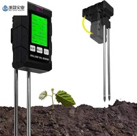 Testeur de sol 6-en-1 avec écran OLED rétroéclairé : PH, humidité, luminosité, fertilité – Personnalisable ODM/OEM