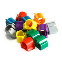 Traceabilité, Matériau en acier POM, 125KHz, Étanche, Mini puce personnalisée, Identification électronique, 0,1g, Bague de patte pour poulet, canard, oiseau