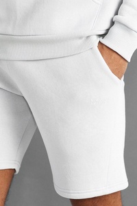 2021 <b>Twin</b> <b>Set</b> for men Summer 2 Piece sweatsuit blank custom hoodie with embroidered logo two piece shorts <b>set</b> - Product Image 3