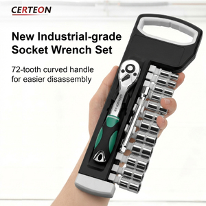 Kit d outils avec libération rapide rallonge et douilles universelles pour clé à cliquet ensemble - Product Image 2