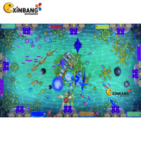 4/6/8/10 golden dragon fish hunter game machine fish table video arcade fish game machine kit