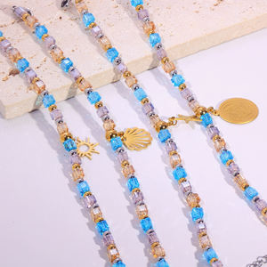 Venta al por mayor bohemio vintage verano con cuentas para <span class=keywords><strong>pulsera</strong></span> hecho a mano colorido animal patrón cuentas <span class=keywords><strong>ajustable</strong></span> de acero inoxidable - Product Image 3