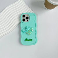 Pour Oneplus ACE/6/7/7T/8T/11/11R/12/13/Nord 2/Nord 4 Macaron coeur forme paillettes coque de téléphone en TPU antichoc lentille Protection couverture