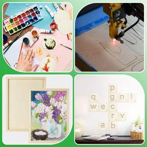 Planche de bois naturel 3MM Découpe laser de <span class=keywords><strong>contreplaqué</strong></span> commercial, bois de chêne, panneau de bois de bouleau pour l'artisanat 3D Puzzle Toys - Product Image 4