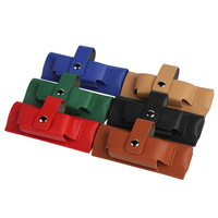 Étui de rangement en cuir PU motif litchi pour protection intégrale 360° IQ One/i Lum I One, étui de protection, organiseur de boîte à cigarettes