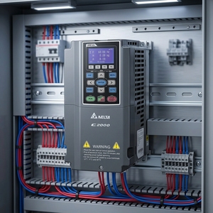 Serie C2000 PLUS 90KW 230V VFD900C23A 100% Nuevo y Original Genuino Listo para Enviar - Product Image 5