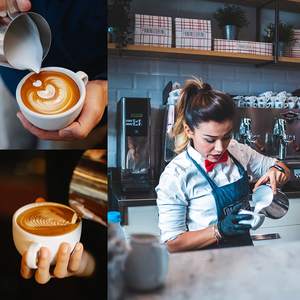 เหยือกตีฟองนมสแตนเลสแบบพกพา ดีไซน์ใหม่ ความจุขนาดใหญ่พิเศษ 1000 มล. ปากเทคม ทนทาน ใช้ซ้ำได้ - Product Image 5