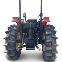 Tracteur agricole d'occasion Shuangjia Wheel Tractor Yanmar YT704 70 CV, moteur diesel 4 cylindres, boîte de vitesses PTO 540/1000 tr/min, 4x4.
