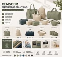 Tas Pinggang Selempang Kanvas Custom Logo Grosir, Warna Solid, Cocok untuk Lari, Traveling, Hiking, dan Olahraga