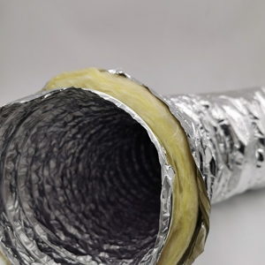 Sistema <span class=keywords><strong>de</strong></span> aire acondicionado hvac, lámina <span class=keywords><strong>de</strong></span> <span class=keywords><strong>aluminio</strong></span>, conducto flexible aislado <span class=keywords><strong>de</strong></span> fibra <span class=keywords><strong>de</strong></span> vidrio - Product Image 4