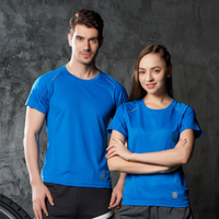 Vente en gros T-shirts à séchage rapide pour hommes et femmes Confortable Silver Ion Antibactérien Logo personnalisé Surdimensionné Court à la mode Blanc