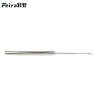 Amortisseur hydraulique télescopique - Tampon insonorisant pour poubelle métallique et accessoires de quincaillerie pour meubles