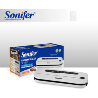 Sonifer SF-1512 machine à sceller sous vide 60kPa forte aspiration 30cm longueur de joint 4 modes avec 10 sacs pour emballage alimentaire