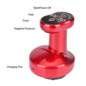 Electric Scraping and Cupping <b>Massager</b> Vaccum Massage Cup Set for Guasha Nagative Pressure Meridian Dregde Body Slim - Product Image 1