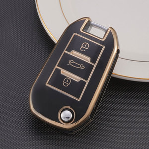 Funda de TPU para llave de coche, funda remota para Peugeot 208 308 T9 508 2008 para <span class=keywords><strong>Citroen</strong></span> <span class=keywords><strong>C4</strong></span> para Opel Corsa Crossland X, accesorios para automóviles - Product Image 5