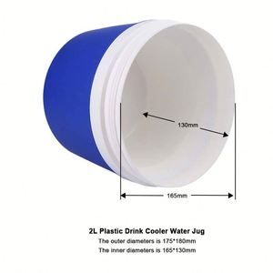 <b>Mini</b> 2L Food Storage <b>Cooler</b> Box Wholesale Price High Quality Durable Portable Plastic Thermos Water Jug - Product Image 4