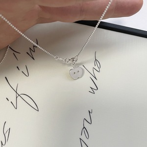 Collier pendentif polyvalent de luxe haut de gamme en argent pur S925 pour femme, coquille ovale naturelle irisée, lumière de niche - Product Image 5