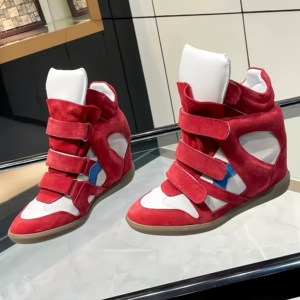 Zapatillas Unisex de Lona de Caña Alta, Zapatos de Plataforma de Cuero Genuino de Alta Calidad, Zapatillas de Moda para Caminar al Aire Libre - Product Image 3