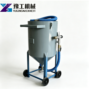 Dry Sand Blasting Machine For Metal Handrail Surface <strong>Matte</strong> Texture Blasting Tool - Product Image 3