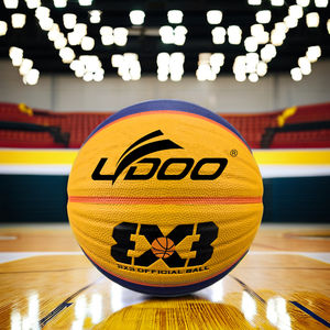 Lydoo Custom Size 7 PU Leather Laminated Durable Brown <strong>Basketball</strong> Ball Indoor/Outdoor Sport <strong>Training</strong> <strong>Tool</strong> - Product Image 3