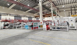 Máy ép sàn SPC để sản xuất tấm sàn <span class=keywords><strong>PVC</strong></span>, máy sản xuất sàn <span class=keywords><strong>PVC</strong></span>, dây chuyền sản xuất sàn <span class=keywords><strong>PVC</strong></span> click - Product Image 3