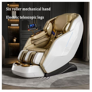 Sillón <span class=keywords><strong>de</strong></span> presión <span class=keywords><strong>de</strong></span> aire <span class=keywords><strong>de</strong></span> cuerpo completo <span class=keywords><strong>de</strong></span> instalación libre <span class=keywords><strong>de</strong></span> gravedad cero <span class=keywords><strong>de</strong></span> lujo VCT, silla <span class=keywords><strong>de</strong></span> masaje 4d calentada con <span class=keywords><strong>monedas</strong></span> a la venta - Product Image 2