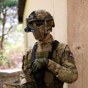 2x-7x Zoom Image Head-Mounted Monocular Night Vision Goggles Stabilized HD Screen Rechargeable Battery Aluminum - Product Image 4