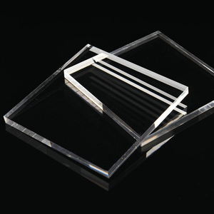 Foglio di vetro acrilico fuso ecologico personalizzato alto trasparente 2mm 3mm 5mm PMMA specchiato in plastica trasparente trasparente - Product Image 2