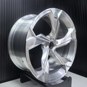 Llantas Forjadas Plateadas Cepilladas para Coche de Pasajeros, 20 21 22 Pulgadas 5x112, para <span class=keywords><strong>Audi</strong></span> Q8 Q5 Q7 SQ7 SQ5 SQ8 <span class=keywords><strong>E</strong></span>-<span class=keywords><strong>Tron</strong></span> - Product Image 2