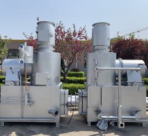 Pyrolysis भस्मीकरण प्रौद्योगिकी चिकित्सा अपशिष्ट क्रीमेटोरिअम, जैव चिकित्सा अपशिष्ट क्रीमेटोरिअम अस्पताल जलती भट्ठी - Product Image 6