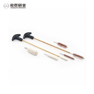 Forniture di pulizia patch calibro barile spazzola per. 22 5.56 .308 7.62 9mm 12 fori pulizia serpente Kit - Product Image 3