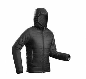 Chaqueta polar de invierno para hombre de Bangladesh acolchada con diseño de logotipo personalizado de gran tamaño con cremallera Premium de excelente calidad - Product Image 2