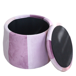 Meubles De Salon Peal Forme Canapé Tabouret Avec Couvercle Moderne Confortable <span class=keywords><strong>Pouf</strong></span> De <span class=keywords><strong>Rangement</strong></span> <span class=keywords><strong>Pouf</strong></span> - Product Image 2