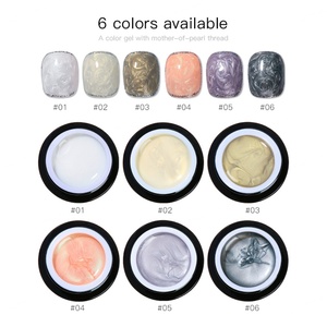 JTING Esmalte de Uñas en Gel con Efecto Brillante de 6 Colores, Gel UV de 5 ml, Diseño OEM Gratuito, Logotipo de Marca Privada - Product Image 3