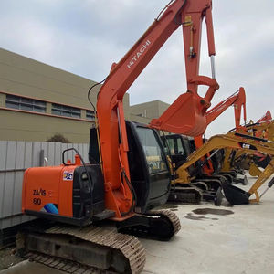 Mini-excavatrice Hitachi ZX60 d'occasion, 6 tonnes, moteur d'origine japonais, modèle 2021, haute qualité, testée et inspectée - Product Image 1
