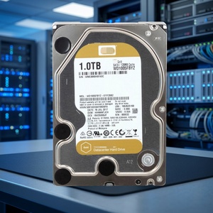 <span class=keywords><strong>WD1005FBYZ</strong></span> ฮาร์ดดิสก์ไดรฟ์ขนาด 1TB SATA 6Gb/s 7200RPM 128MB แคช 3.5 นิ้ว CMR 512n ระดับองค์กร สีทอง สำหรับจัดเก็บข้อมูลเซิร์ฟเวอร์ - Product Image 1