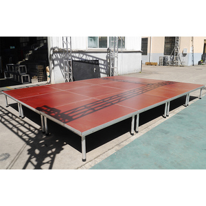 An toàn cao lớp di động nền tảng sân khấu bền nhôm cú đúp Dễ dàng cài đặt tải mạnh mẽ mang vuông sân khấu sự kiện để bán - Product Image 4