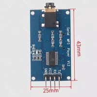 Módulo Reproductor de Música MP3 YX6300 YX5300, Módulo Serial de Control UART para Arduino/AVR/ARM/PIC CF