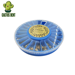 Materiale di consumo dentale viti placcate in oro, forniture cosmetiche odontoiatriche tubo vite misto 120 pz/scatola prezzo scontato