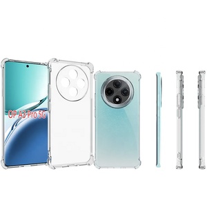 เคสฝาหลังซิลิโคนกันกระแทกสำหรับ <span class=keywords><strong>Oppo</strong></span> A5 A3x A3 A6S <span class=keywords><strong>A6</strong></span> Pro 5G 4G A80ใสเต็มรูปแบบ - Product Image 4