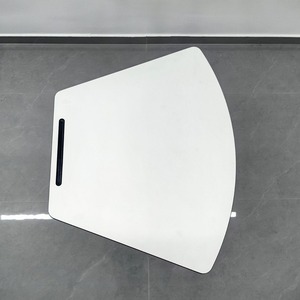 โต๊ะนักเรียนสมัยใหม่ ท็อปพลาสติก โครงเหล็ก ปรับระดับความสูงได้ 75x59x695 ซม. เฟอร์นิเจอร์โรงเรียน - Product Image 2