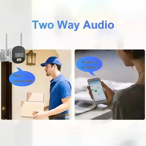 Xcreation Tuya 4MP & 6MP CCTV <b>Camera</b> <b>Indoor</b> & Outdoor Bullet Security <b>Camera</b> with 2-Way Audio Night Vision & CMOS Sensor <b>WIFI</b> - Product Image 4