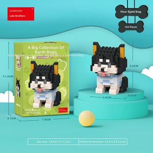 Set de Bloques de Construcción de Perrito Miniatura, Kit de Micro Ladrillos para Niños, Modelo de Animal para Armar, Juguete Educativo, Regalo para Niños y Niñas - Product Image 3