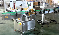Machine d'étiquetage et de scellage par induction électromagnétique de bouteilles rondes entièrement automatique de haute précision