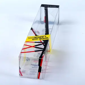 Acetato libre de ácido transparente PVC PET embalaje transparente caja de plástico para regalos juguetes cosméticos Chocolate Perfume caramelo