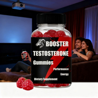 Gummies stimulantes pour hommes à succès – Complément Osterone Booster pour hommes favorisant une vitalité accrue et la croissance musculaire – Déconseillé aux femmes enceintes